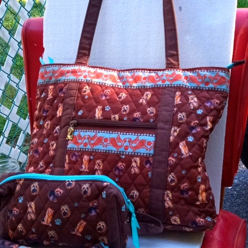 Yorkie Tote Bag by The Bradford Exchange